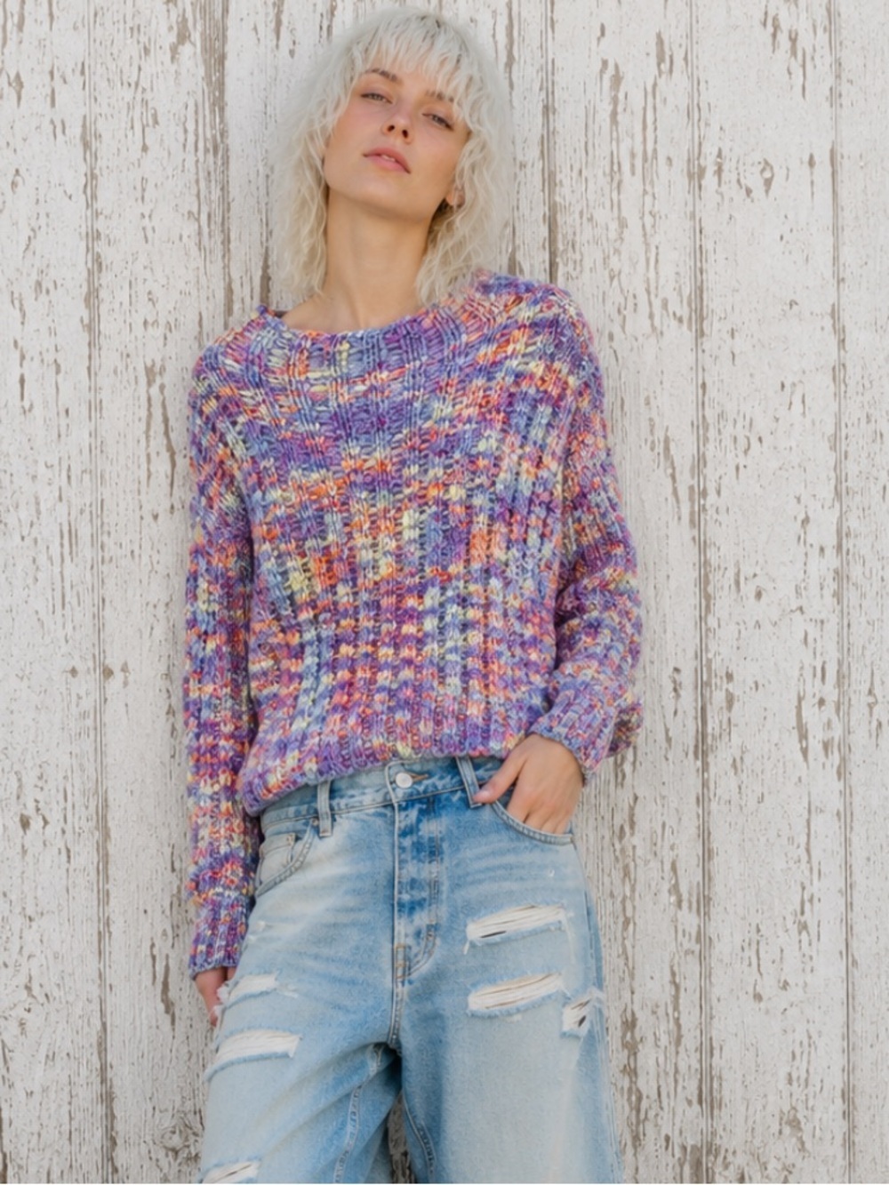 Black Tape vibrant sweater